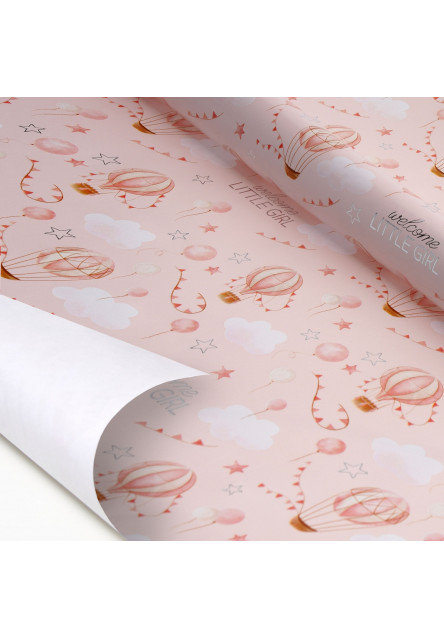 Baliaci papier Legami Wrapping Paper - Baby Born - Girl