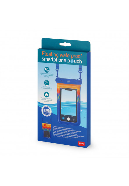 Plávajúce puzdro na telefón do vody Legami Floating Waterproof Smartphone Pouch - Waves