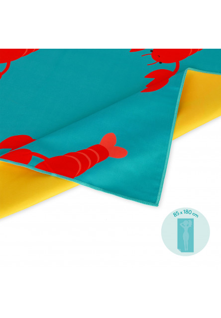 Plážová osuška Legami Beach Towel - Lobster