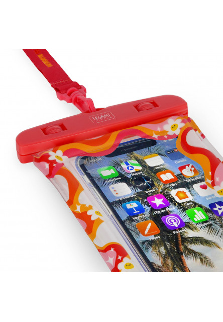 Plávajúce puzdro na telefón do vody Legami Floating Waterproof Smartphone Pouch - Daisy