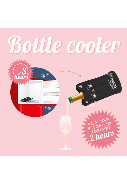 Chladiace vrecko na fľašu Legami Bottle Cooler - Kitty
