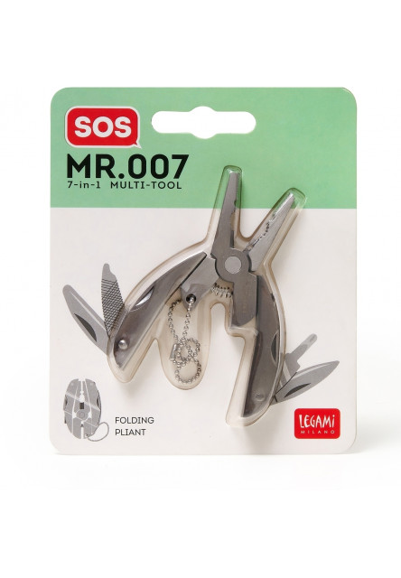 Multikľúč Legami Sos Mr.007 - 7-In-1 Multi Tool