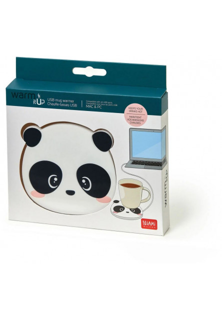 Ohrievací USB podtácek Legami Usb Mug Warmer - Warm It Up - Panda