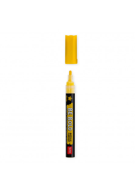 Akrylové fixky Legami Acrylic Marker - Be Bold - Yellow