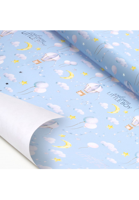 Baliaci papier Legami Wrapping Paper - Baby Born - Boy