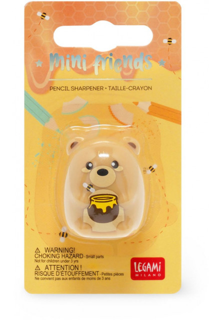 Strúhatko Legami Pencil Sharpener - Mini Friends - Teddy Bear