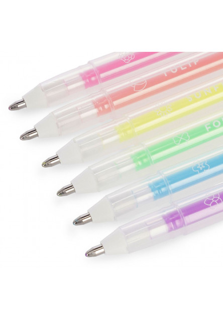 Set mini gélových pier Legami Set Of 6 Mini Gél Pens - Spring Is In The Air - Pastel Colours