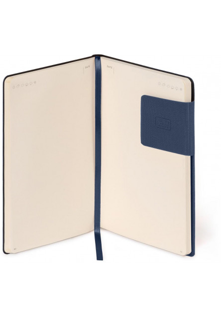 Zápisník Legami My Notebook - Medium Plain - Galactic Blue