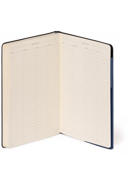 Zápisník Legami My Notebook - Medium Plain - Galactic Blue