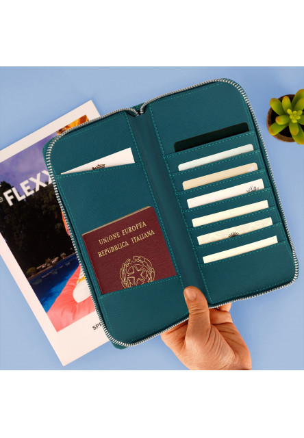 Cestovný organizér Legami Travel Organiser - Petrol Blue