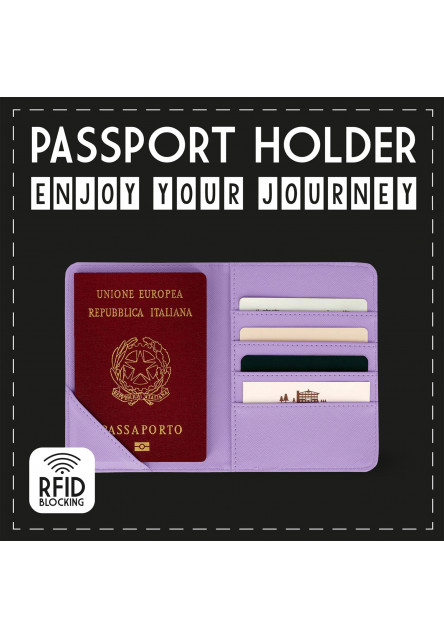 Puzdro na pas Legami Passport Holder - Daisy