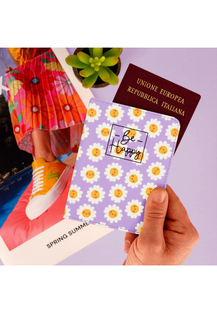 Puzdro na pas Legami Passport Holder - Daisy