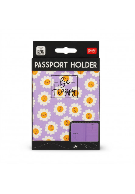 Puzdro na pas Legami Passport Holder - Daisy