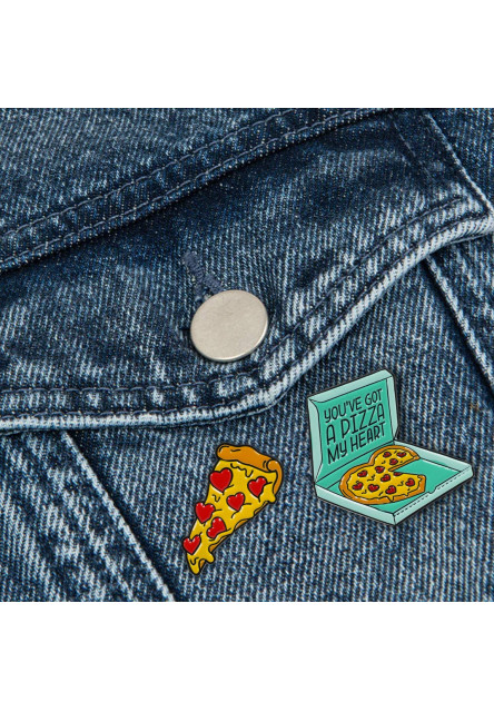 Brošňa Legami Enamel Metal Pin - Pin Your Style! - Pizza