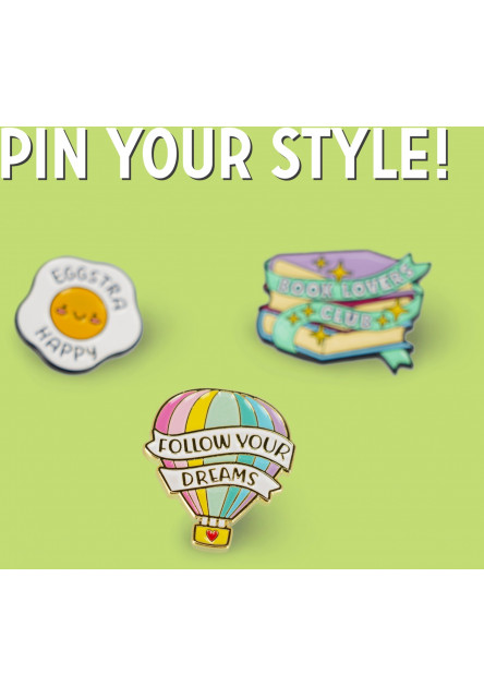 Brošňa Legami Enamel Metal Pin - Pin Your Style! - Air Balloon