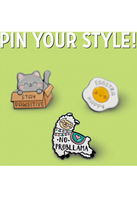 Brošňa Legami Enamel Metal Pin - Pin Your Style! - Llama