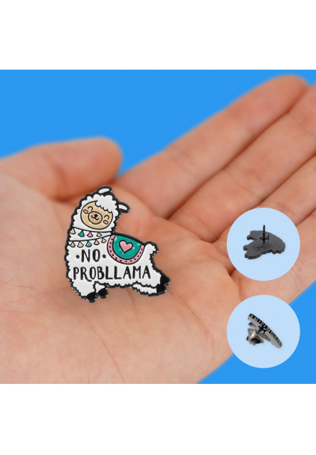 Brošňa Legami Enamel Metal Pin - Pin Your Style! - Llama