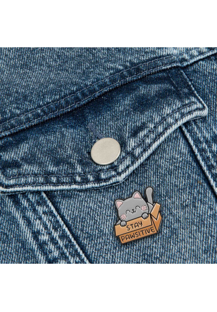 Brošňa Legami Enamel Metal Pin - Pin Your Style! - Kitty