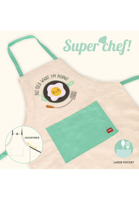 Zástera Legami Apron - Super Chef - Egg