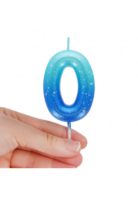 Narodeninová sviečka na tortu Legami Cake Candle - Happy Birthday Candle - Blue - 0