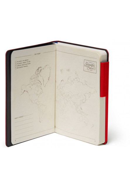 Zápisník Legami My Notebook - Small Plain Red