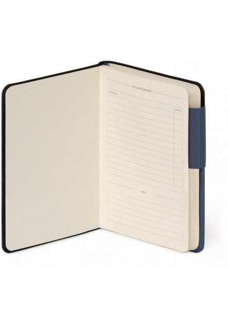 Zápisník Legami Plain Notebook - My Notebook - Small - Galactic Blue
