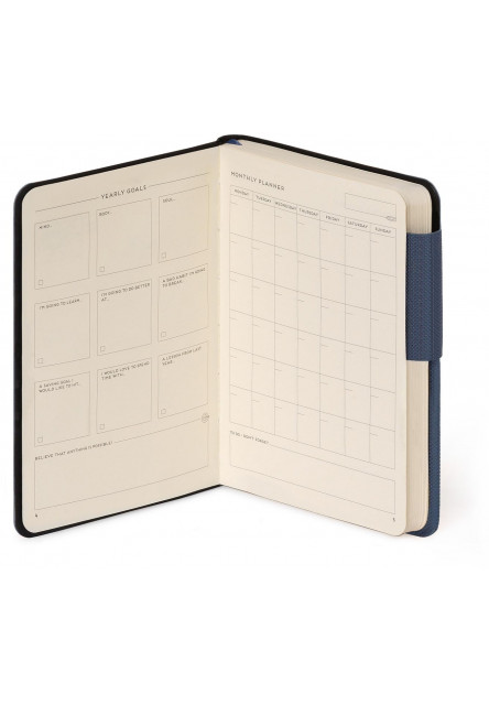 Zápisník Legami Plain Notebook - My Notebook - Small - Galactic Blue
