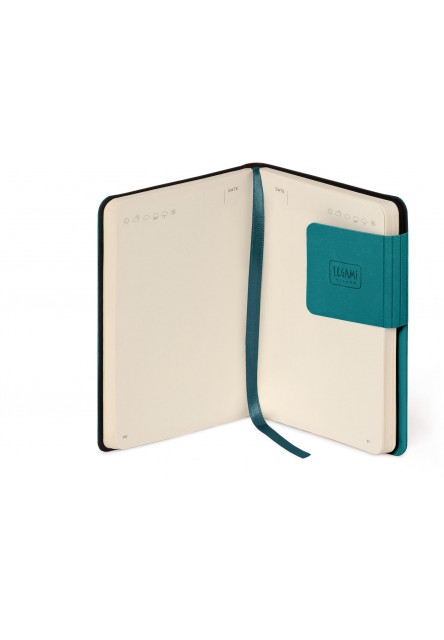 Zápisník Legami Plain Notebook - My Notebook - Small - Malachite Green