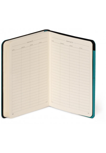 Zápisník Legami Plain Notebook - My Notebook - Small - Malachite Green