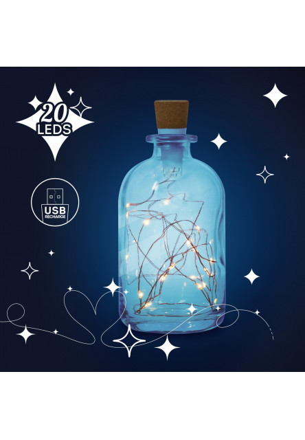 Svetelná dekorácia do fliaš Legami String Lights For Bottles - Bottle Lights