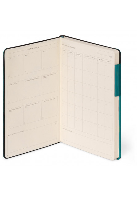 Zápisník Legami Plain Notebook - My Notebook - Medium - Malachite Green