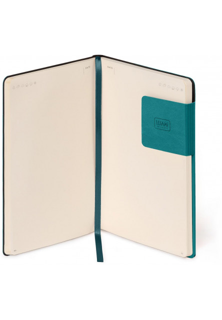Zápisník Legami Plain Notebook - My Notebook - Medium - Malachite Green