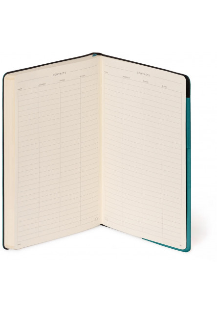 Zápisník Legami Plain Notebook - My Notebook - Medium - Malachite Green