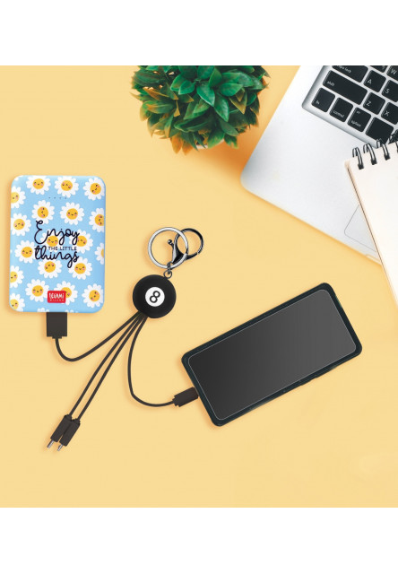 Sada káblov Legami Charging Multi Cable - Link Up - 8 Ball