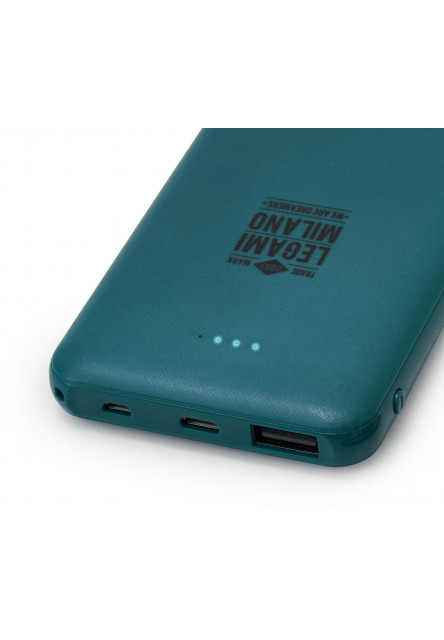 Powerbanka Legami Power Bank - Supercharge_5000Mah - Petrol Blue
