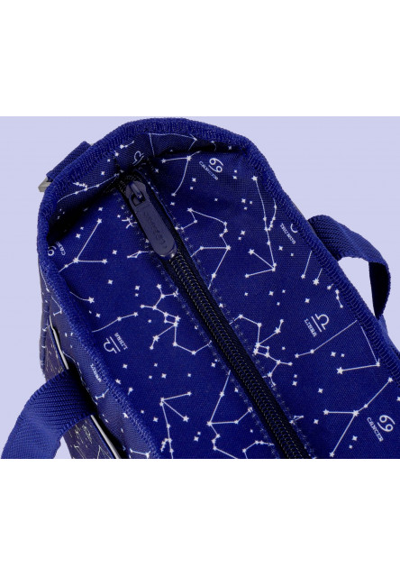 Veľká taška na desiatu Legami Lunch Bag 10.8 L - Stars