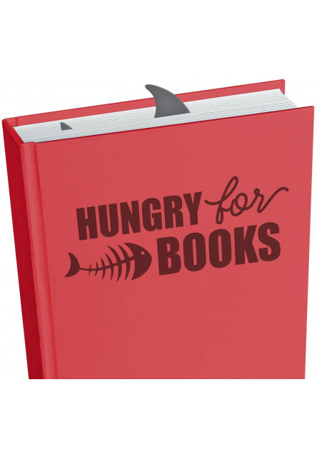 Záložka Legami Bookmark - Hungry For Books - Shark