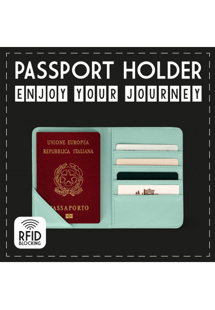 Púzdro na pas Legami Passport Holder - Flowers