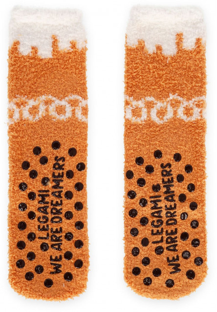 Protišmykové ponožky Legami Non-Slip Socks - It's A Match! - Gingerbread- Adult