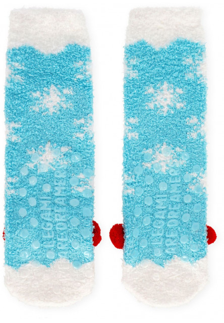 Protišmykové ponožky Legami Non-Slip Socks - It's A Match! - Snowman- Adult