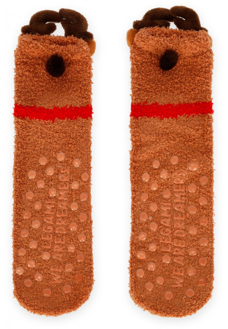 Protišmykové ponožky Legami Non-Slip Socks - It's A Match! - Reindeer- Adult