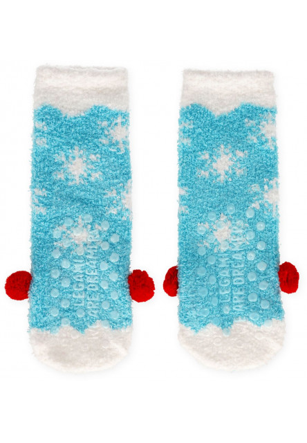 Protišmykové ponožky Legami Non-Slip Socks - It's A Match! - Snowman - Kid