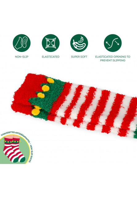 Protišmykové ponožky Legami Non-Slip Socks - It's A Match! - Elf - Kid