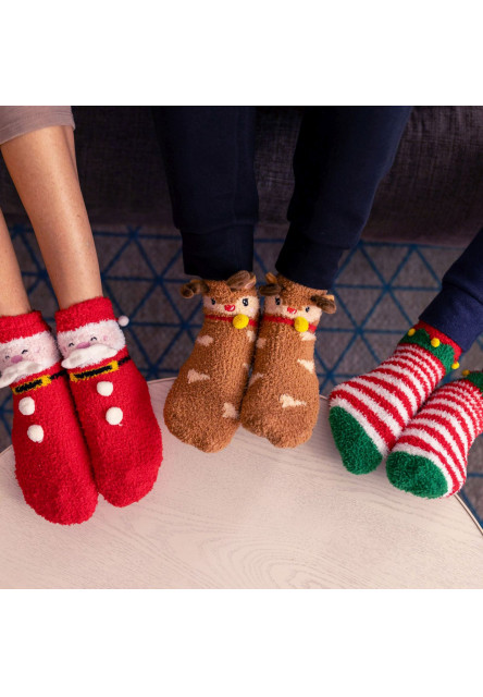 Protišmykové ponožky Legami Non-Slip Socks - It's A Match! - Elf - Kid
