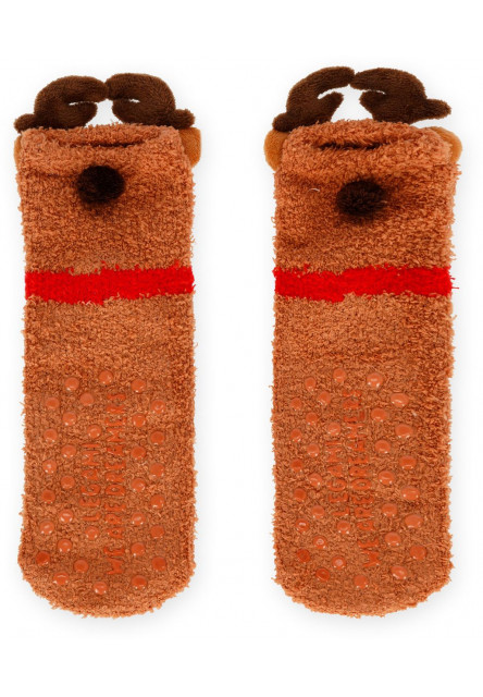 Protišmykové ponožky Legami Non-Slip Socks - It's A Match! - Reindeer - Kid