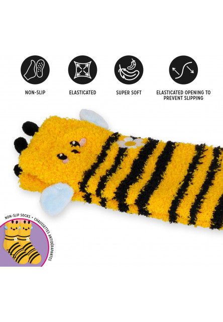 Protišmykové ponožky Legami Non-Slip Socks - It's A Match! - Bee - Kid