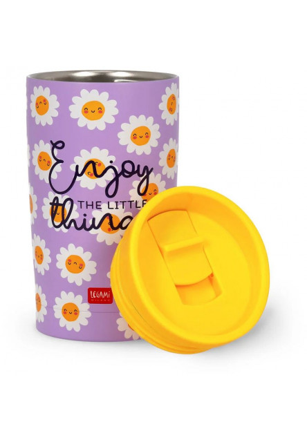 Termo hrnček Legami Vacuum Tumbler - Hot & Cold - Tumbler - Daisy