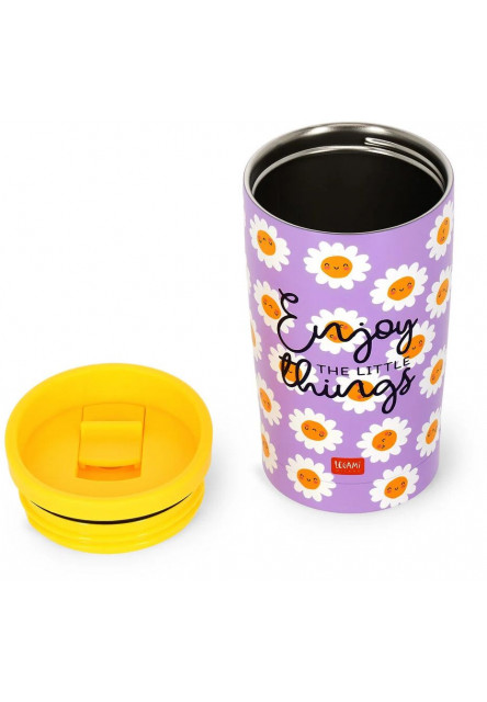Termo hrnček Legami Vacuum Tumbler - Hot & Cold - Tumbler - Daisy