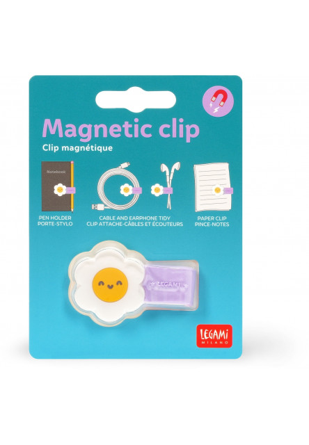 Magnetický klip Legami Magnetic Clip - Daisy