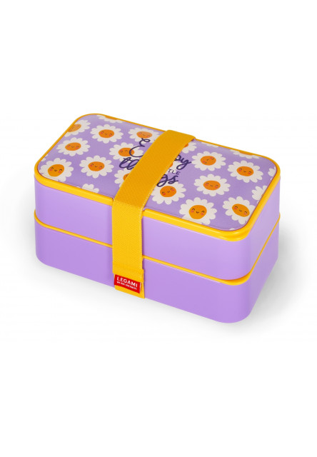 Škatuľka na desiatu Legami Lunch Box 1200 Ml - Daisy